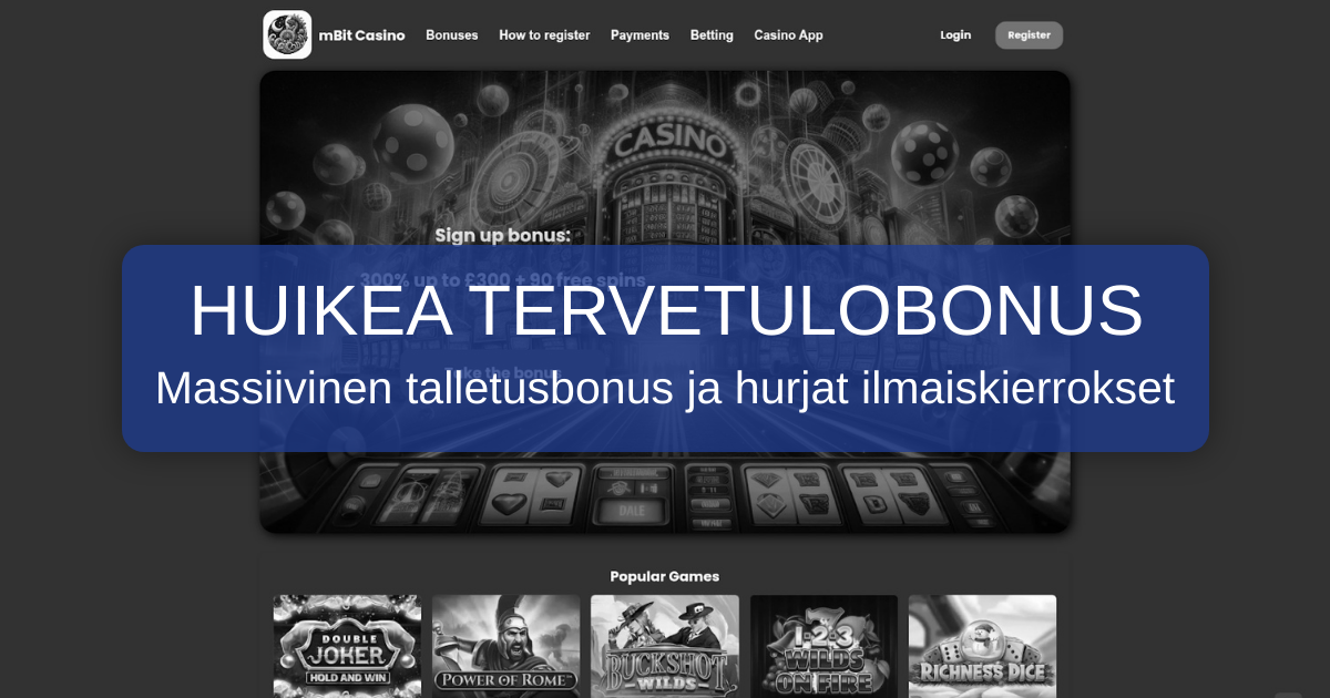 Mbit Casino Suomi